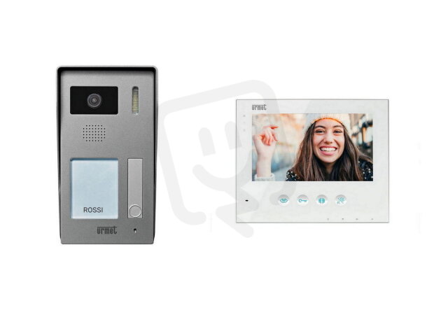 Souprava barevného 7'' handsfree videotel. pro 1 účast. URMET 1730/501