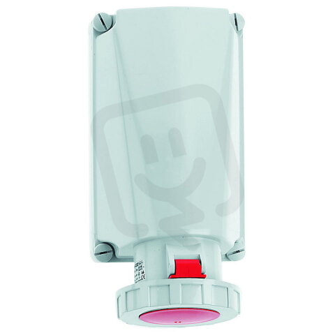 Zásuvka nástěnná 125A 5p 400V IP67 6h BALS 11447