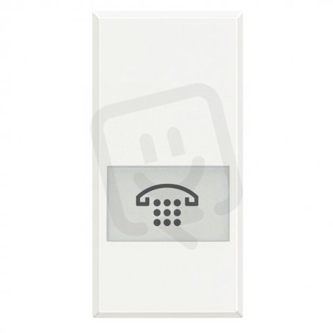 Legrand HD4921LH BTAX KLAPKA,SPÍN,TELEF,1M BÍLÁ