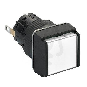 Signálka bílá, 24V DC SCHNEIDER XB6ECV1BP