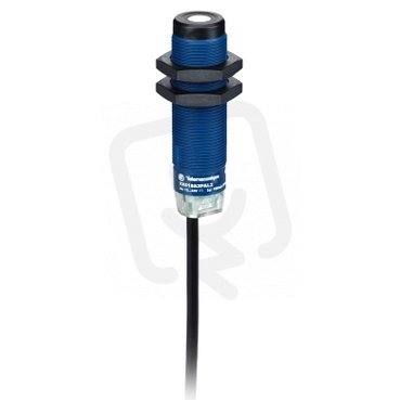 Ultrazvukové čidlo, M18, Sn=0,5 m,Kabel L=2m TELEMECANIQUE XX518A3PAL2