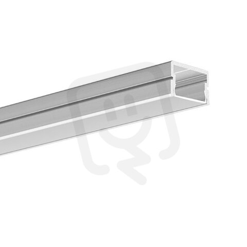LED hliníkový profil KLUŚ SILER stříbrná 2m /B9325_2m/ ALUMIA A09325A_2