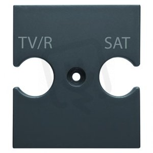 CHORUS Centrální díl TV+FM+SAT, černá GEWISS GW12387