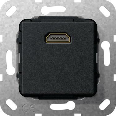 HDMI Gender changer vložka černá m GIRA 566910