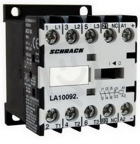 Stykač K1-09D01/24VAC,3Z+1R SCHRACK LA100920--