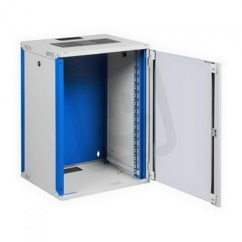 19'' nástěnný rozvaděč S-Rack 16U 540 x 450 mm SCHRACK DTWE165445