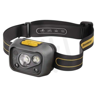 LED pracovní čelovka GP Discovery CHW54, 375 lm P8574