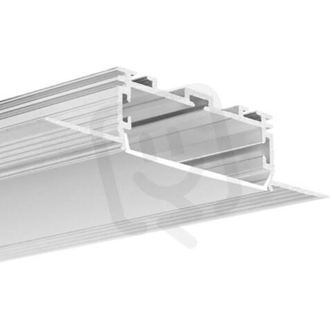 LED hliníkový profil KLUŚ KOZUS-50 neanodizovaný 3m /C0958_3m/ ALUMIA A00958N_3