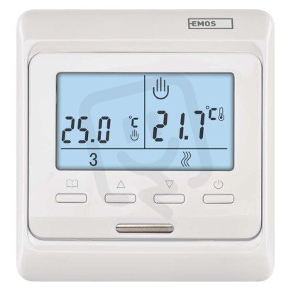 Podlahový programovatelný drátový termostat P5601UF EMOS P5601UF