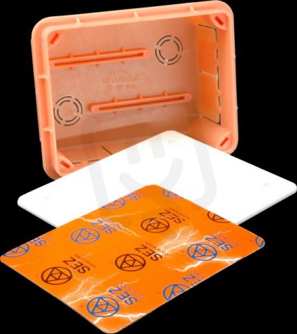 SEZ-CZ Pp/t 4 Universální krabice pod omítku 100x130x62