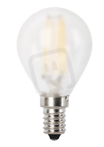 Světelný zdroj Filament LED E14 G45 4W 350Lm 4000K RABALUX 1529