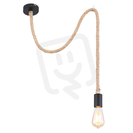 Závěsné svítidlo ULLEU černá 1xE27, max. 60W 230V GLOBO 69029H