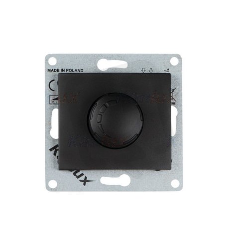 DOMO Stmívač otočný LED 3 - 100W - černá matná KANLUX 36479