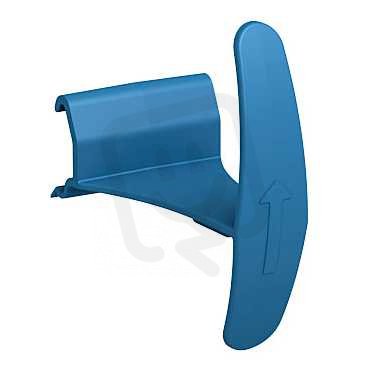 Schneider ISM11901 Cable retainer for trunking, blue, kabelová příchytka