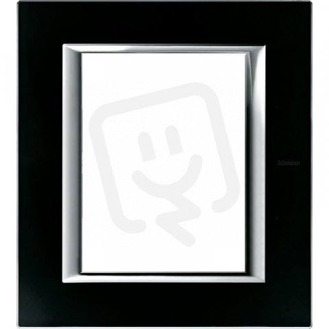 Legrand HA4826VNN BTAX RÁMEČEK 3+3 SKLO ČERNÉ