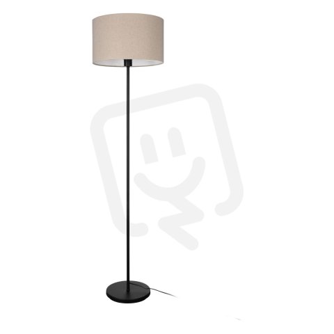 Stojací svítidlo FENIGLIA SE27 černá/přírodní 1X40W EGLO 900862