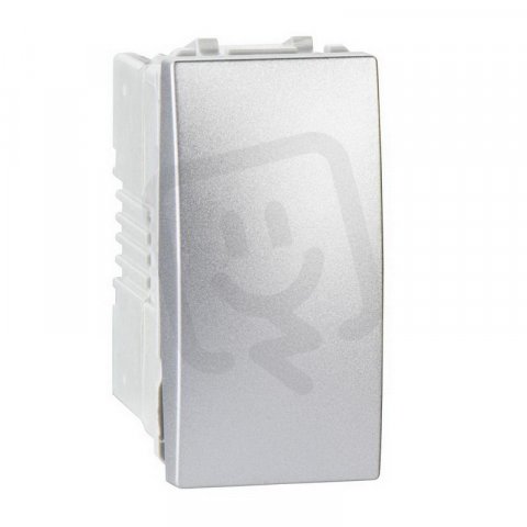 Unica Tlačítko ř.1/0 1 modul šroubové svorky Aluminium SCHNEIDER MGU3.106T.30