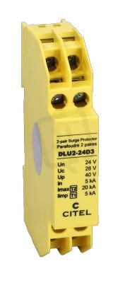 Přepěťová ochrana Telecom/Data DLU2-24D3 24V, 2 páry CITEL 640401