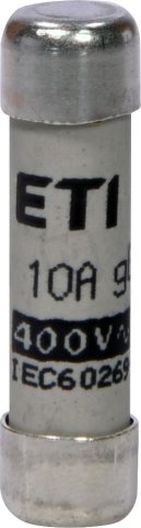 Válcová pojistka CH8 gG 10A/400V ETI 002651006