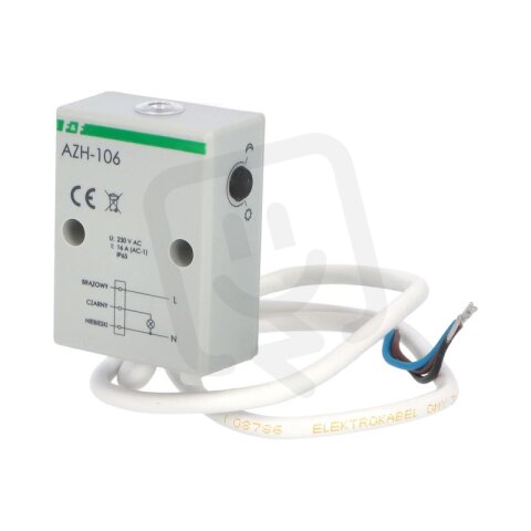 Soumrakový spínač FiF AZH-106 2-1000lux 16A 230V IP65 šedý na povrch 1000904