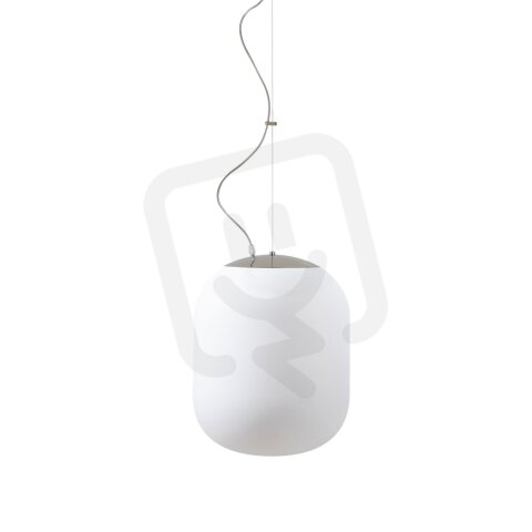 Závěsné LED svítidlo se skleněným stínidlem TANIA L1 HP 52W IP40 DALI 4K chrom