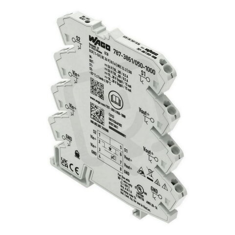 Elektronický jistič, 1kanál., Vstupní napětí 24 V DC WAGO 787-3861/050-1000
