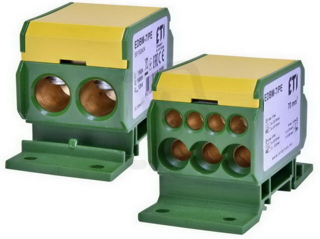 Distribuční blok EDBM-7/PE ETI 001102424