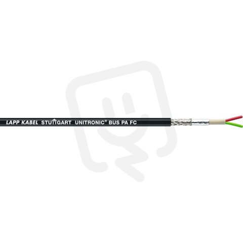 Sběrnicový kabel UNITRONIC BUS PA FC (BK) 1X2X1.0 LAPP 2170335