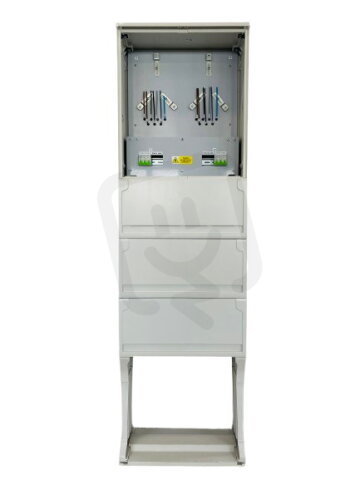 Rozvaděč ER122/NKP7P 40A QM 2x(3f 1S) 1b.UNI 2 el.měry pilíř ESTA 113618