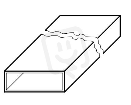 Plochý kanál kov FK 150 HELIOS 2905