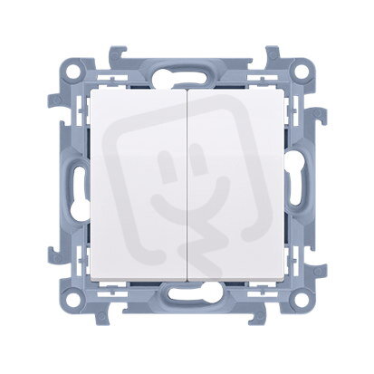 Spínač sériový (přístroj s krytem), řazení 5, 10A/250V KONTAKT SIMON CW5C.01/11