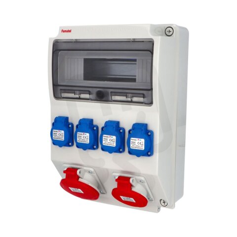 v3400 - ZSF40101000.V /3959  Zás.skříň IP54 pouze vydrátovaná FAMATEL V3400