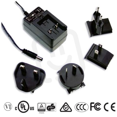 Síťový adaptér 30W 18V 1660mA MEAN WELL GE30I18-P1J