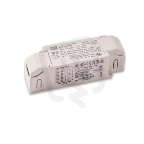 Výkonový zdroj pro LED 41W 12V MEAN WELL XLC-40-12-S