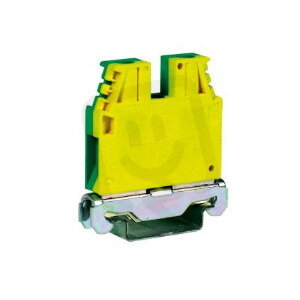 Řadová svorka TEC.6 (PE) žlutozelená MOREK TO120