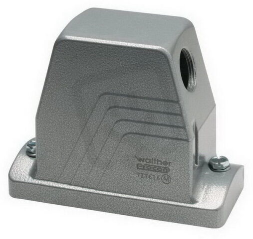 Pouzdro B 16 v: 100mm se šroubovým zajištěním, 1xM25 boční WALTHER 717616OVEM