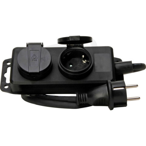 223002043 2-way multiple socket outlet w