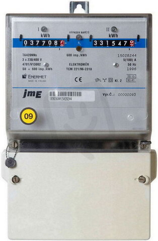 Elektroměr ETD 5-100A neověřený, statický, ENERMET  E156
