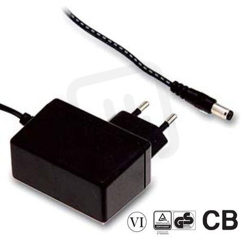 MEAN WELL SGA12E09-P1J Síťový adaptér 12W 9V