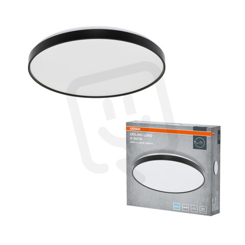 CEILING LUXO BLACK ? 56 cm 60W 6500K IP20 BLACK OSRAM 4099854651595