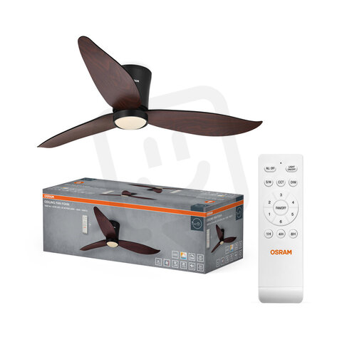 Ceiling Fan Fohn 1168mm 41W CCT OSRAM 4058075857810