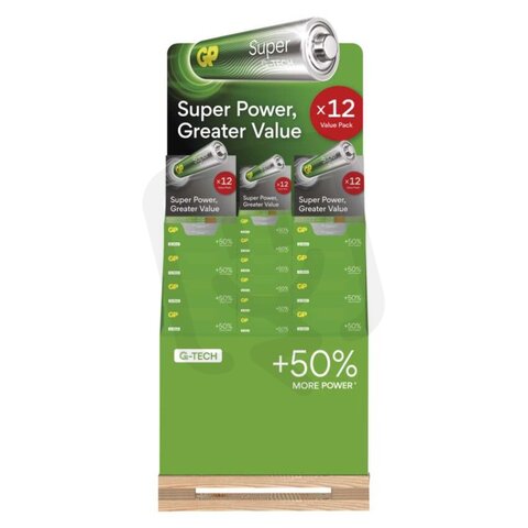 STOJAN-GP BAT. SUPER AA/AAA 12PP