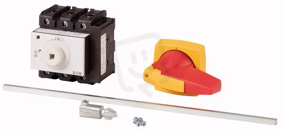 P3-63/M4/K2-PR/HI11 Hlavní vypínač 3pól+1z1v 63A s kovovou osou 400 mm 172814