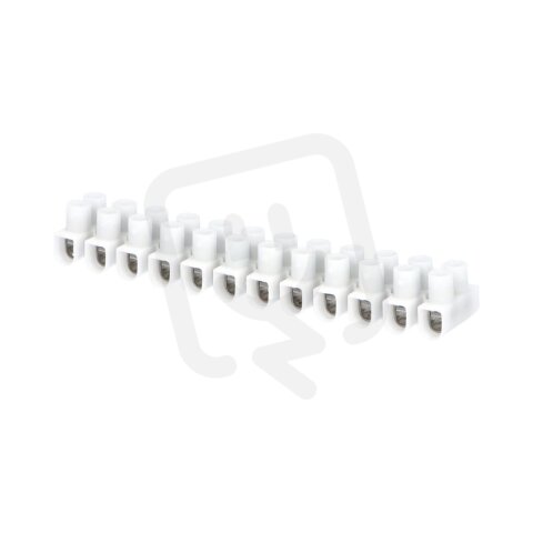 Svorkovnice instalační EKL 0 S 12x1÷4mm2 T80 PP bílá povrch. uprav. ocel 1000103