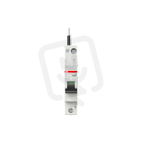 DSE201 B6 AC30 kombinace jistič/chránič 1P+N 1M 6A 30mA B AC ABB 2CSR255053R1065
