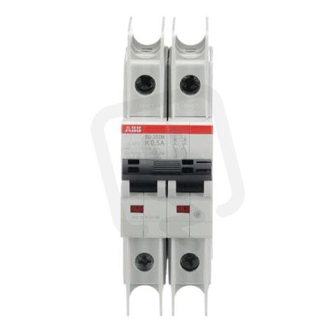 ABB SU202M-K0,5 jistič char. K 10kA 0,5A 2P  dle UL489 a CSA 22.2 No. 5