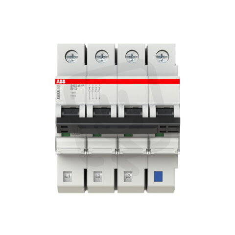 S403M-B13NP Jistič 4p NPB 13A 10000 230/400V ABB 2CCS573103R8135
