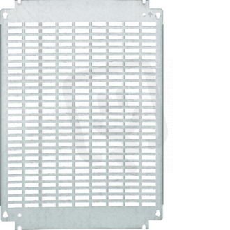 Montážní deska z perfor. plechu 500x300 mm, System S /FL44P/ HAGER FL474A