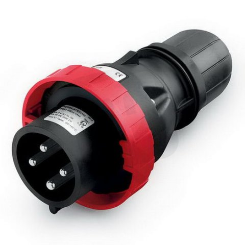 Vidlice OPTIMA-EX 3p+E, 125A, 6h/380-415 V, 50/60 Hz, IP67 SCAME 219.12536