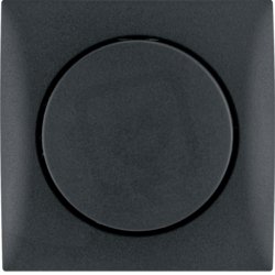 1 - 10 V otočný potenciometr s rámečkem, Integro Flow, antracit mat 928912505